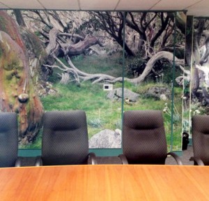 Printed foamex wall panels from Wild Digital.